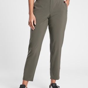 Athleta Brooklyn Ankle Pant Olive Size 6